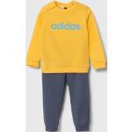 Chlapčenské Dojčenské súpravy adidas žltej farby z bavlny do 18 mesiacov udržateľná móda 