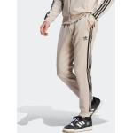 Pánske Športové oblečenie adidas Adicolor béžovej farby v športovom štýle z bavlny na zips v zľave udržateľná móda 
