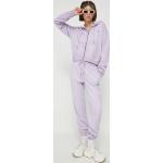 Dámske Športové oblečenie Guess fialovej farby z bavlny vo veľkosti XS 