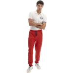 Pánske Športové oblečenie La Martina červenej farby v ležérnom štýle s jednofarebným vzorom na zips 