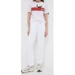 Dámske Športové oblečenie MAX MARA bielej farby s jednofarebným vzorom z bavlny vo veľkosti XS 