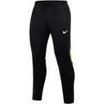 Pánske Elastické nohavice Nike Academy čiernej farby z polyesteru na zips 