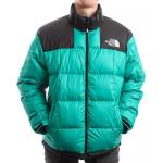 Pánske Zimné bundy The North Face nepremokavé zelenej farby v ležérnom štýle z polyesteru na zips v zľave udržateľná móda 