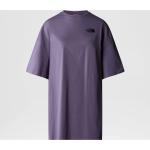Dámske Tričkové šaty The North Face fialovej farby vo veľkosti XS v zľave 