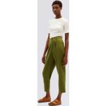 Dámske Elegantné nohavice Thinking Mu BIO lesno zelenej farby v elegantnom štýle vo veľkosti S v zľave na Svadbu udržateľná móda 