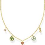 THOMAS SABO náhrdelník Symbols multicoloured gold