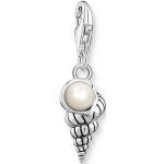 THOMAS SABO prívesok charm Shell with pearl silver