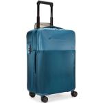 Malé cestovné kufre Thule modrej farby v biznis štýle na zips 