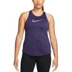 Pánske Fitness tielka Nike Swoosh fialovej farby vo veľkosti XS 
