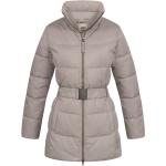 Dámske Krátke kabáty Timberland z nylonu s opaskom na zimu 