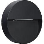 Vonkajšie nástenné svietidlá sivej farby v minimalistickom štýle okrúhle 