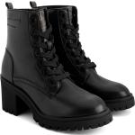Dámske Členkové topánky Tom Tailor čiernej farby vo veľkosti 38 