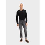 Pánske Slim Fit jeans Tom Tailor sivej farby z bavlny v zľave 