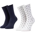 Dámske Ponožky Tommy Hilfiger bielej farby s bodkovaným vzorom z bavlny 