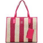 Dámske Shopper kabelky Tommy Hilfiger Summer ružovej farby v zľave 