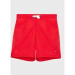 Detské plavecké šortky Tommy Hilfiger červenej farby zo syntetiky 