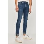 Pánske Slim Fit jeans Tommy Hilfiger Bleecker modrej farby z bavlny so šírkou 36 s dĺžkou 34 v zľave 