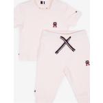 Dievčenské Detské tričká s krátkym rukávom Tommy Hilfiger BIO bielej farby do 6 mesiacov 2 ks balenie v zľave udržateľná móda 
