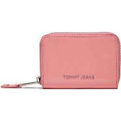 Tommy Jeans Malá dámska peňaženka Tjw Ess Must Small Za Patent AW0AW15935 Ružová