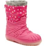 Dievčenské Snehule ružovej farby zo syntetiky vo veľkosti 32 na štandardné nohy na zimu 