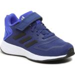 Pánske Fitness tenisky adidas modrej farby na suchý zips na jar 