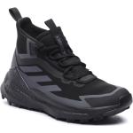 Pánske Vysoké turistické topánky adidas čiernej farby technológia Gore tex nepremokavé v zľave 