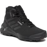 Pánske Vysoké turistické topánky adidas čiernej farby vo veľkosti 42 