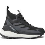 Dámske Vysoké turistické topánky adidas čiernej farby technológia Gore tex nepremokavé 