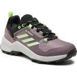 Dámske Trailové tenisky adidas fialovej farby technológia Gore tex nepremokavé na jar 