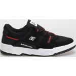 Pánska Skate obuv DC Shoes čiernej farby v športovom štýle z kože vo veľkosti 46 