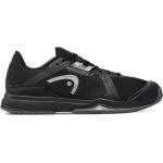 Pánska Tenisová obuv Head čiernej farby v športovom štýle vo veľkosti 46 