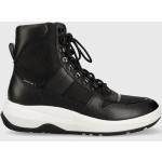 Pánske Designer Členkové topánky Michael Kors čiernej farby z kože vo veľkosti 44,5 