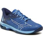 Pánska Tenisová obuv Mizuno modrej farby v športovom štýle Zľava 