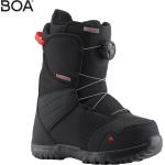 Detská Športová obuv Burton čiernej farby technológia Boa Fit Systém vo veľkosti 35 Zľava na zimu 