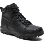 Pánske Kožené čižmy Nike čiernej farby vo veľkosti 41 v zľave na zimu 