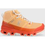 Dámske Vysoké turistické topánky On Running Cloudrock oranžovej farby zo syntetiky vo veľkosti 40 