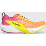 Dámske Trailové tenisky Salomon Sense Ride oranžovej farby zo syntetiky vo veľkosti 36,5 