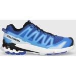 Pánske Turistická obuv Salomon XA Pro 3D modrej farby zo syntetiky vo veľkosti 46 
