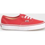 Pánska Skate obuv Vans AUTHENTIC červenej farby Zľava 