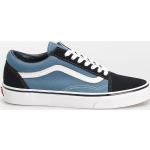 Pánska Skate obuv Vans Old Skool námornícky modrej farby v retro štýle zo semišu vo veľkosti 39 Zľava 