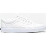 Pánska Skate obuv Vans Old Skool bielej farby v retro štýle zo semišu vo veľkosti 40,5 