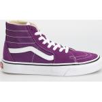 Pánska Skate obuv Vans fialovej farby zo semišu vo veľkosti 42,5 na šnurovanie 
