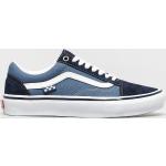 Pánska Skate obuv Vans Old Skool námornícky modrej farby zo semišu vo veľkosti 47 Zľava 