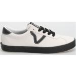 Pánska Skate obuv Vans Suede bielej farby v športovom štýle z kože vo veľkosti 43 Zľava 