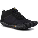 Pánske Vysoké turistické topánky Vibram čiernej farby technológia Vibram podrážka vo veľkosti 40 v zľave 