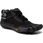 Pánske Barefoot topánky Vibram čiernej farby v športovom štýle technológia Vibram podrážka vo veľkosti 40 izolované v zľave 