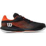 Pánska Tenisová obuv Wilson čiernej farby v športovom štýle Zľava 