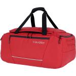 Pánske Športové tašky Travelite Basics červenej farby objem 51 l v zľave 