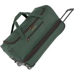 Pánske Cestovné tašky na kolieskach Travelite Basics tmavo zelenej farby objem 98 l 