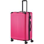 Veľké cestovné kufre Travelite ružovej farby integrovaný zámok objem 100 l 